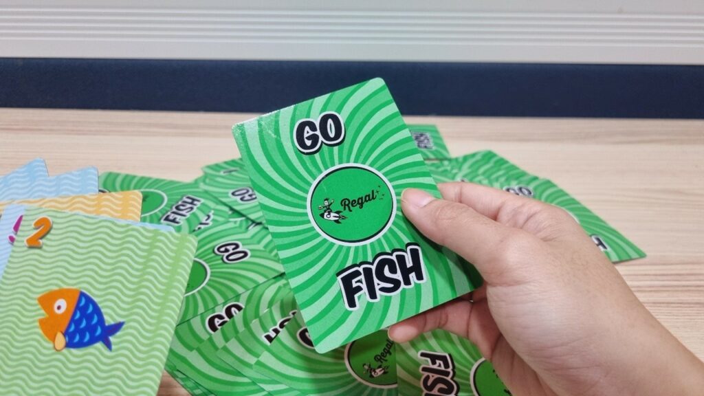Go fish take a card from pond