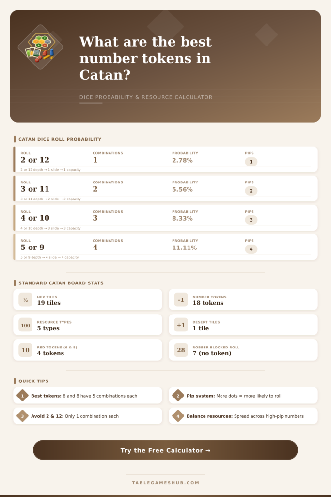 Catan Calculator: Resources, Probability & Dice Odds