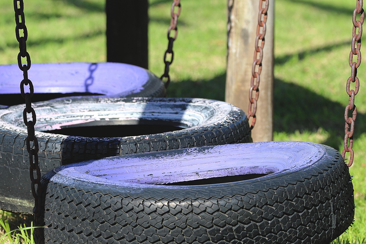 tire swing garden tire swing garden